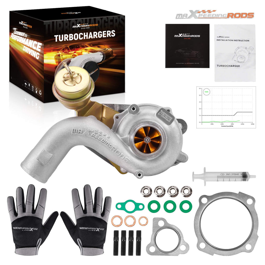 Neu K04 KO4 Turbocharger kompatibel für Golf GTI Jetta GLI MK4 1.8T Turbo Billet Wheel Upgrade