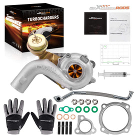Neu Billet K04 Turbolader +Ölrücklaufleitung kompatibel für Audi A3 TT Bora kompatibel für VW Golf GTI K04