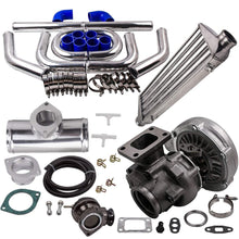 Laden Sie das Bild in den Galerie-Viewer, Neu UniversalT3 T4 TurboladerKIT kompatibel für Audi VW 1.8T VR6 .63 AR V Band 1.5 - 2.5L