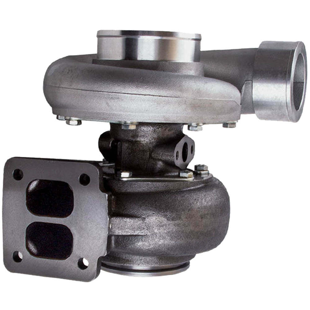 Neu Für GT45 T4 V-Band 1.05 A/R Huge 600+HP Boost Upgrade Racing Turbolader Ölleitung