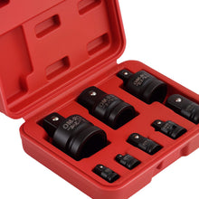 Laden Sie das Bild in den Galerie-Viewer, Neu 8 Teile Adapter Set for Schlagschrauber 1/4 1/2 3/4 1 Zoll CR-MO Koffer
