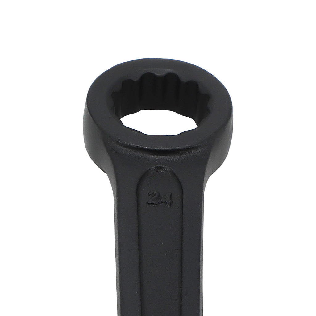 Neu 24mm 12-Kant CrV Ringschlagschlüssel Schlagschraubenschlüssel 165mm
