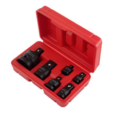 Laden Sie das Bild in den Galerie-Viewer, Neu 6 Stück Impact Adapter Set 1/4 3/8 1/2 Steckschlüssel Reduzierhülsen 45#