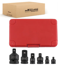 Laden Sie das Bild in den Galerie-Viewer, Neu 6 Stück Impact Adapter Set 1/4 3/8 1/2 Steckschlüssel Reduzierhülsen 45#