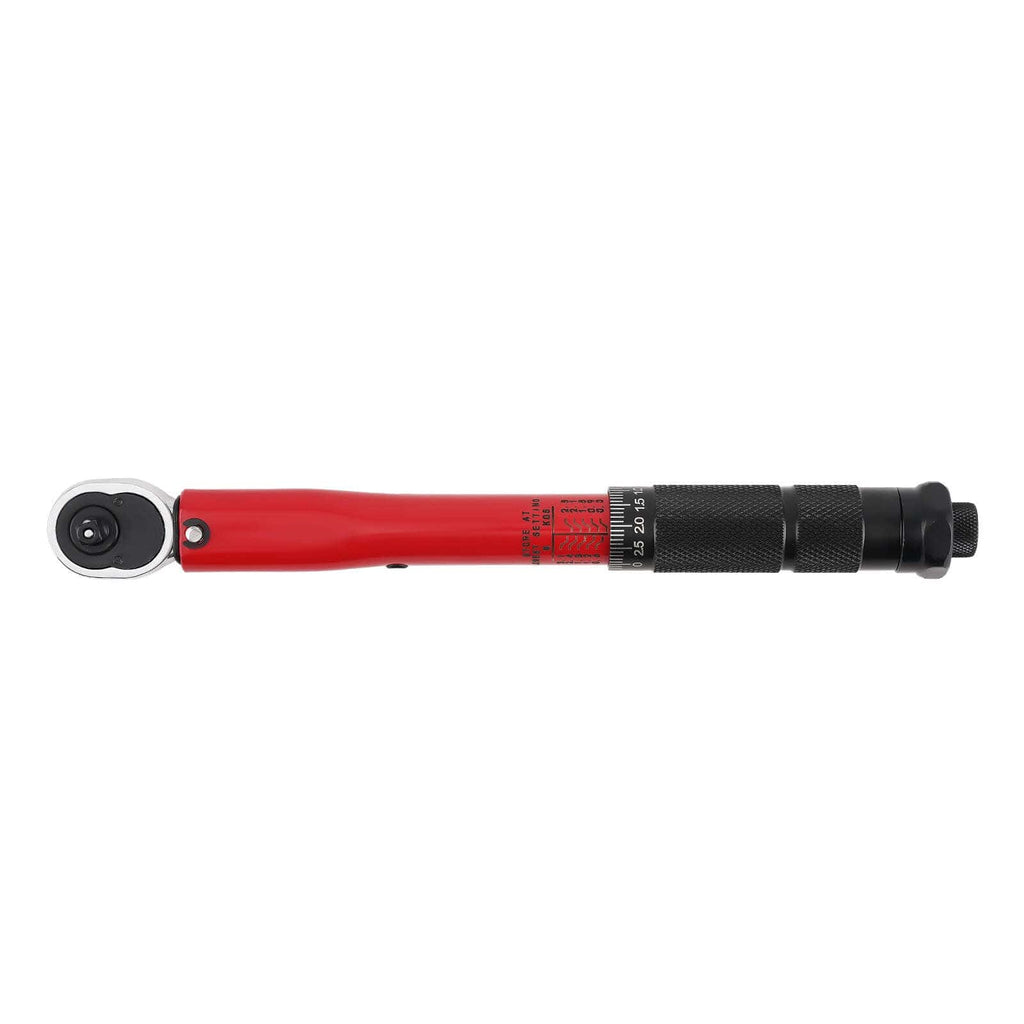 Neu Präzisions Drehmomentschlüssel 27cm 5-30Nm ±4% mit Umschaltknarre Werkzeug