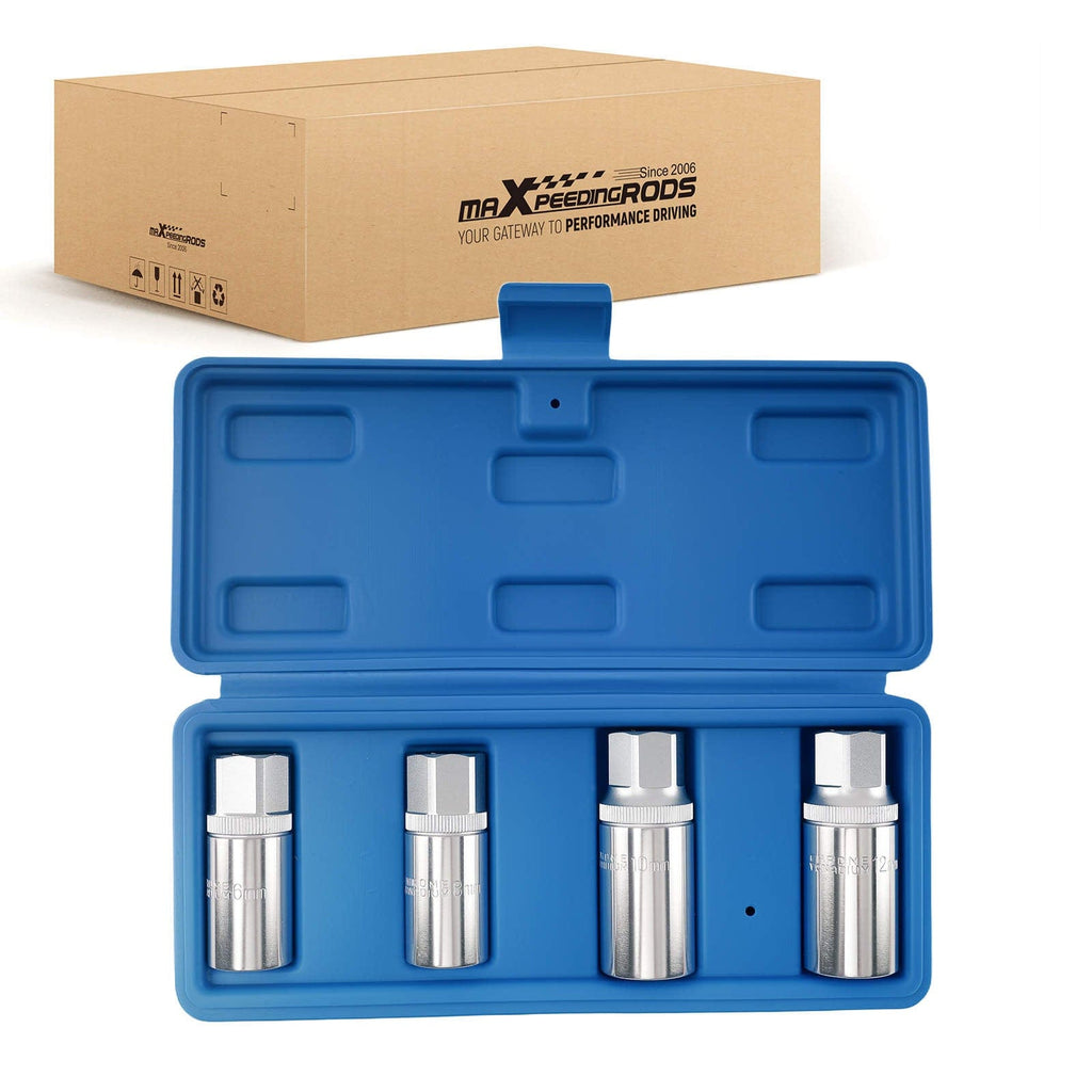 Neu 4-teilig Stehbolzen Auszieher Set for Auspuff CRV 6-12mm 1/2 Zoll mit Koffer