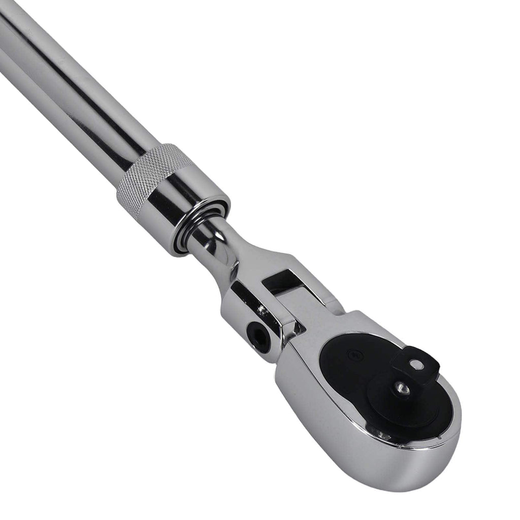 Neu 1/2 Zoll Drehmomentratsche 72 Zahn Teleskopgriff 330-440mm Flexkopf 40Cr