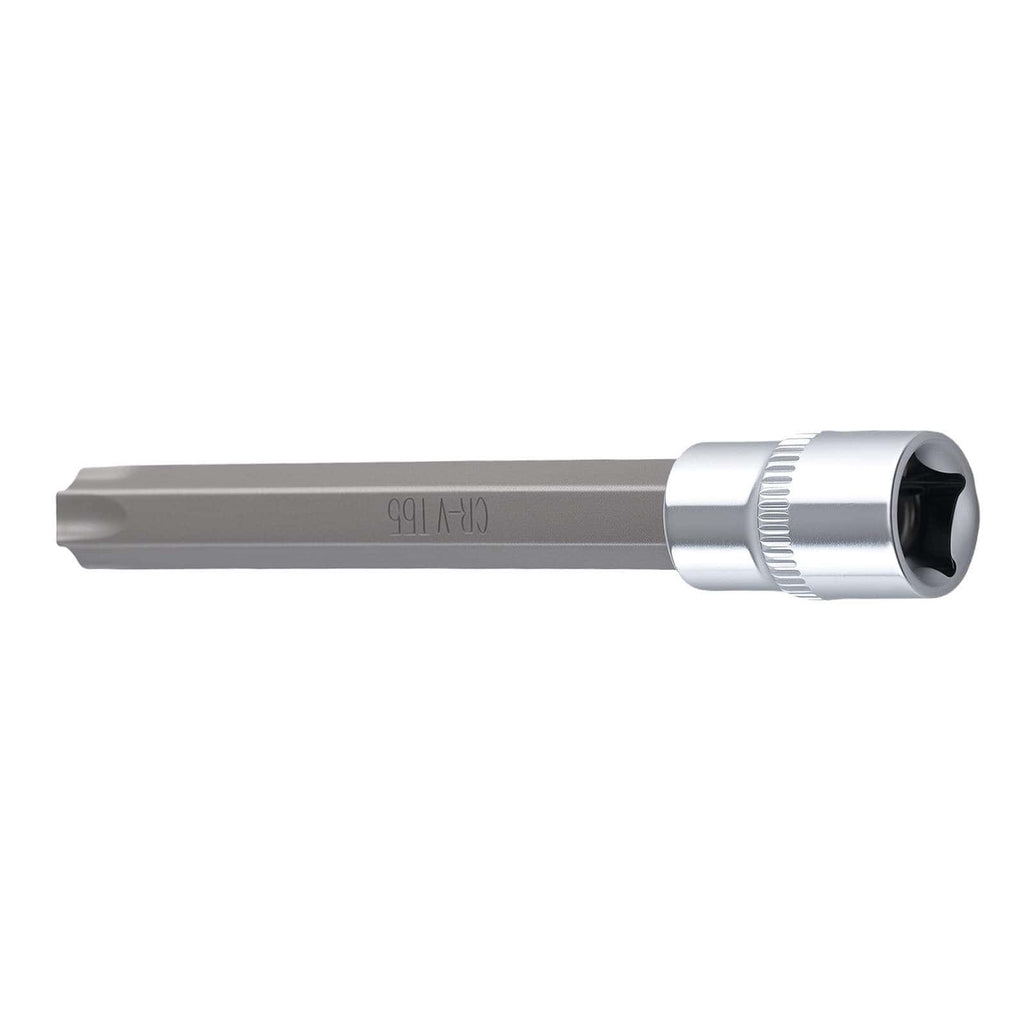 Neu 110mm Extra Lang Stern Bit Set 8tlg 3/8 Antrieb CRV T25 T30 T40-T60