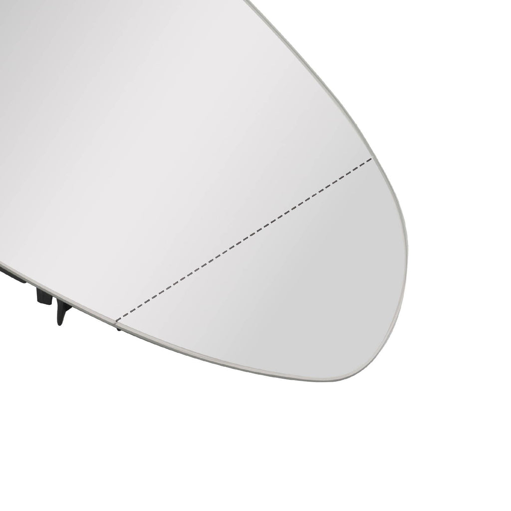 Neu Außenspiegel Glass Fahrerseite kompatibel für VW Golf VII 5G0857521 Beheizt 12-20