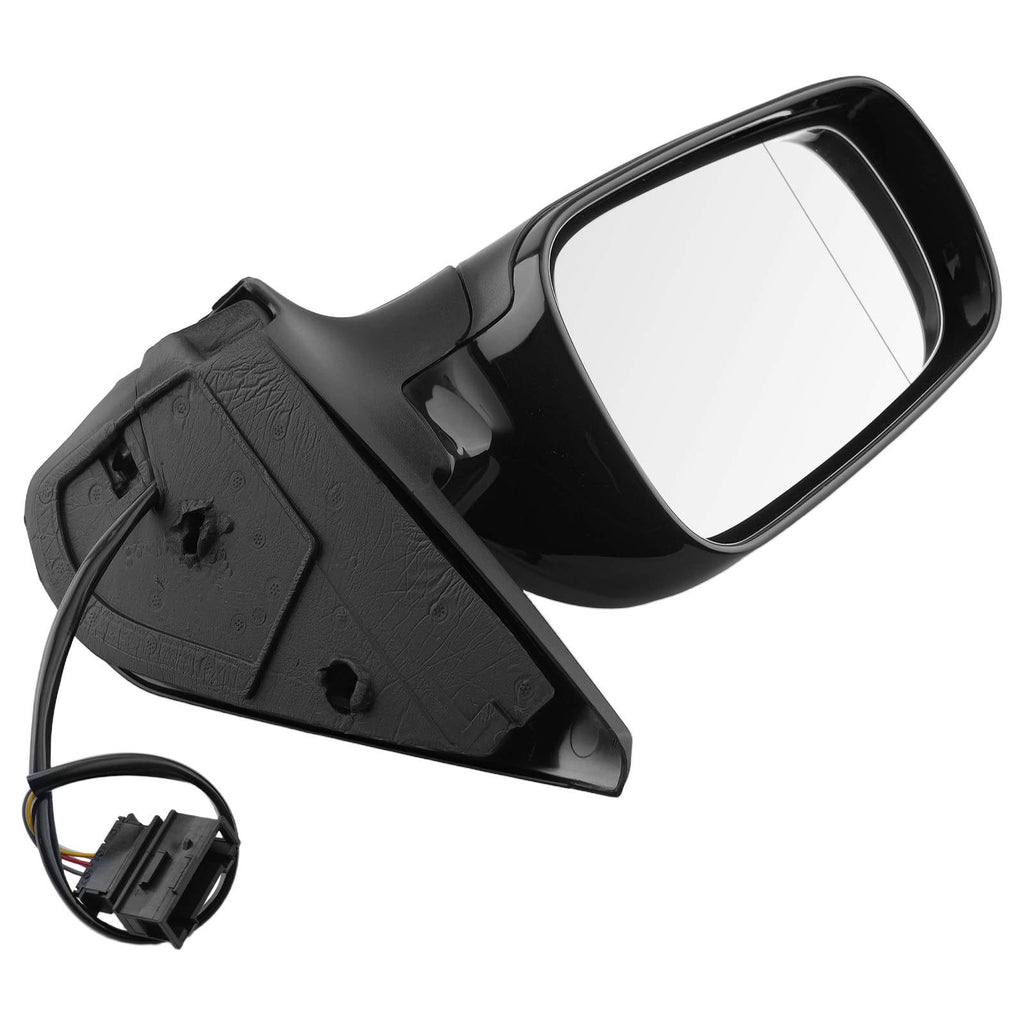 Neu Außenspiegel Links Asphärisch kompatibel für VW Golf Mk4 Bora 98-06 1J1857507D Schwarz