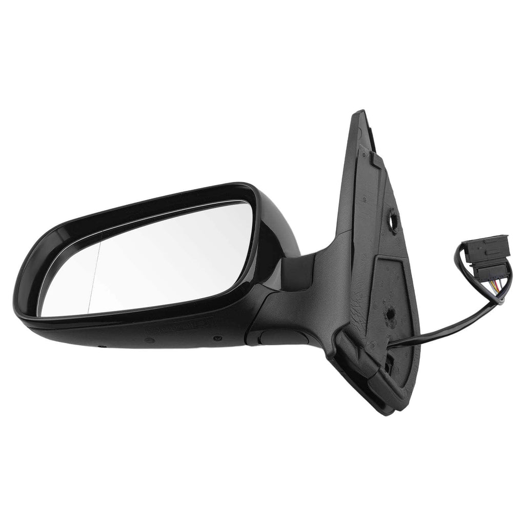 Neu Außenspiegel Links Asphärisch kompatibel für VW Golf Mk4 Bora 98-06 1J1857507D Schwarz