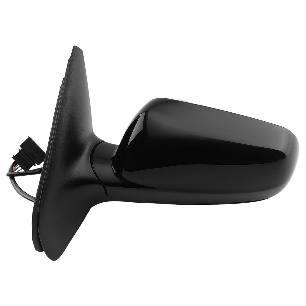 Neu Außenspiegel Links Asphärisch kompatibel für VW Golf Mk4 Bora 98-06 1J1857507D Schwarz