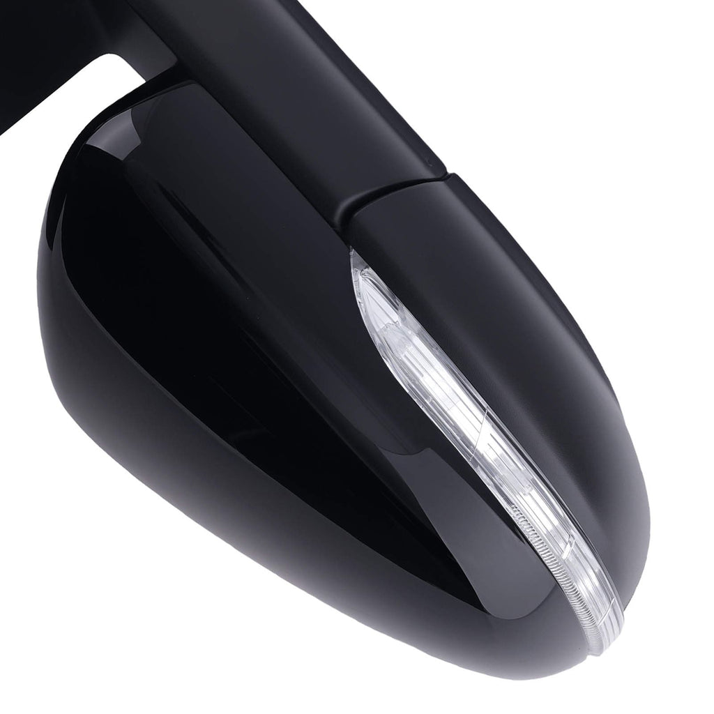 Neu Außenspiegel Rechts Beheizt Blinker Schwarz kompatibel für VW Touran 10-15 1T1857508Q9B9