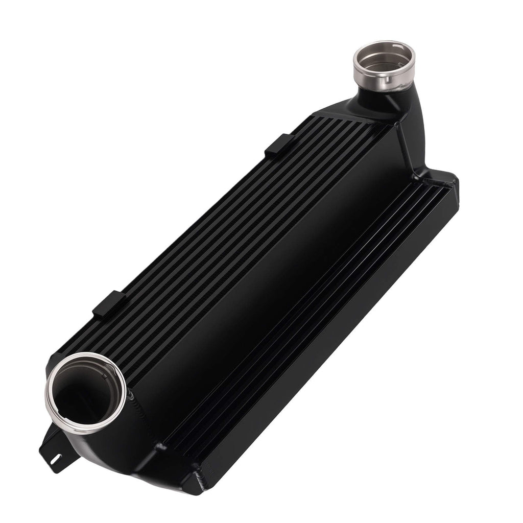 Neu Aluminium-Ladeluftkühler kompatibel für BMW 335i E92 N54 N55 (2006-2011) mit Bar-Platte