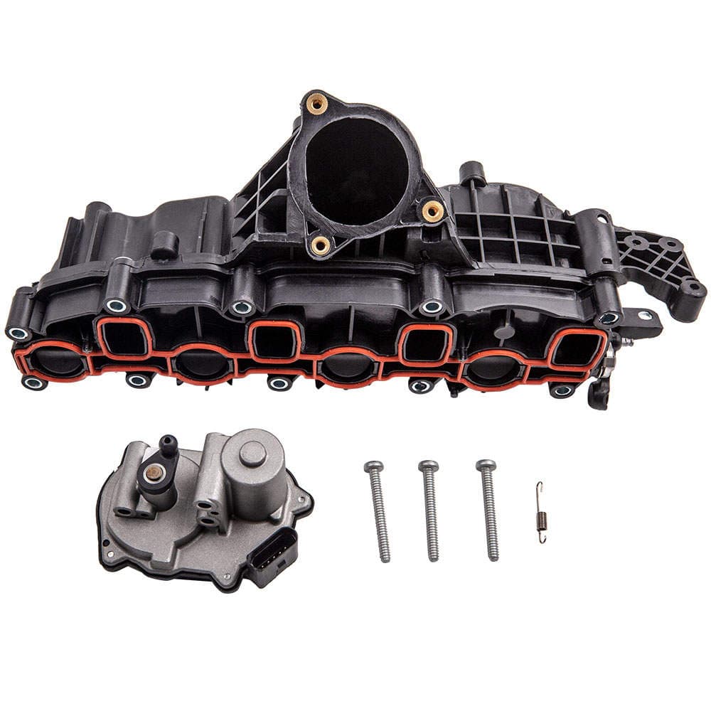 Neu Ansaugkrümmer + Stellmotor kompatibel für Audi VW 2.0 TDI 110-170ps 03L129711AG 03L129086V