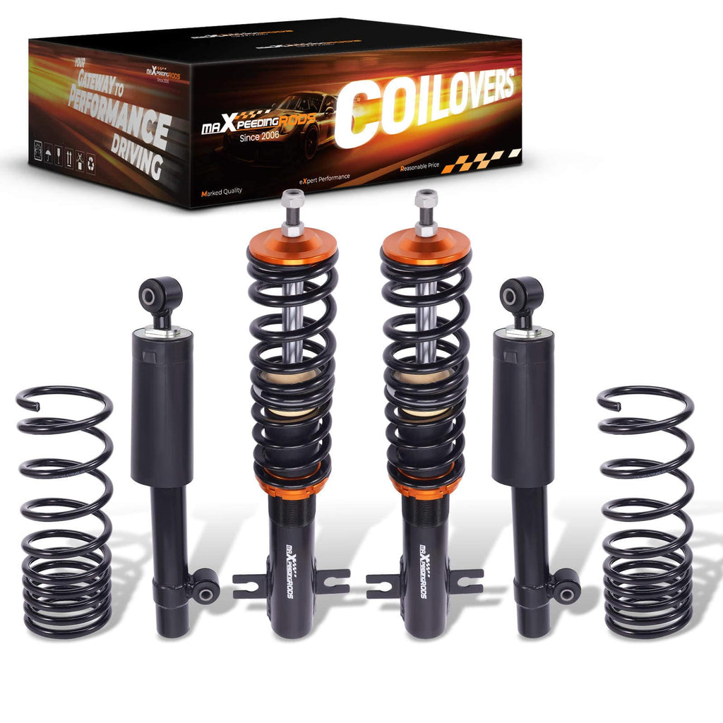 Neu Gewindefahrwerk Coilover kompatibel für Fiat Seicento/600 287 1998-2010 Höhenverstellbar