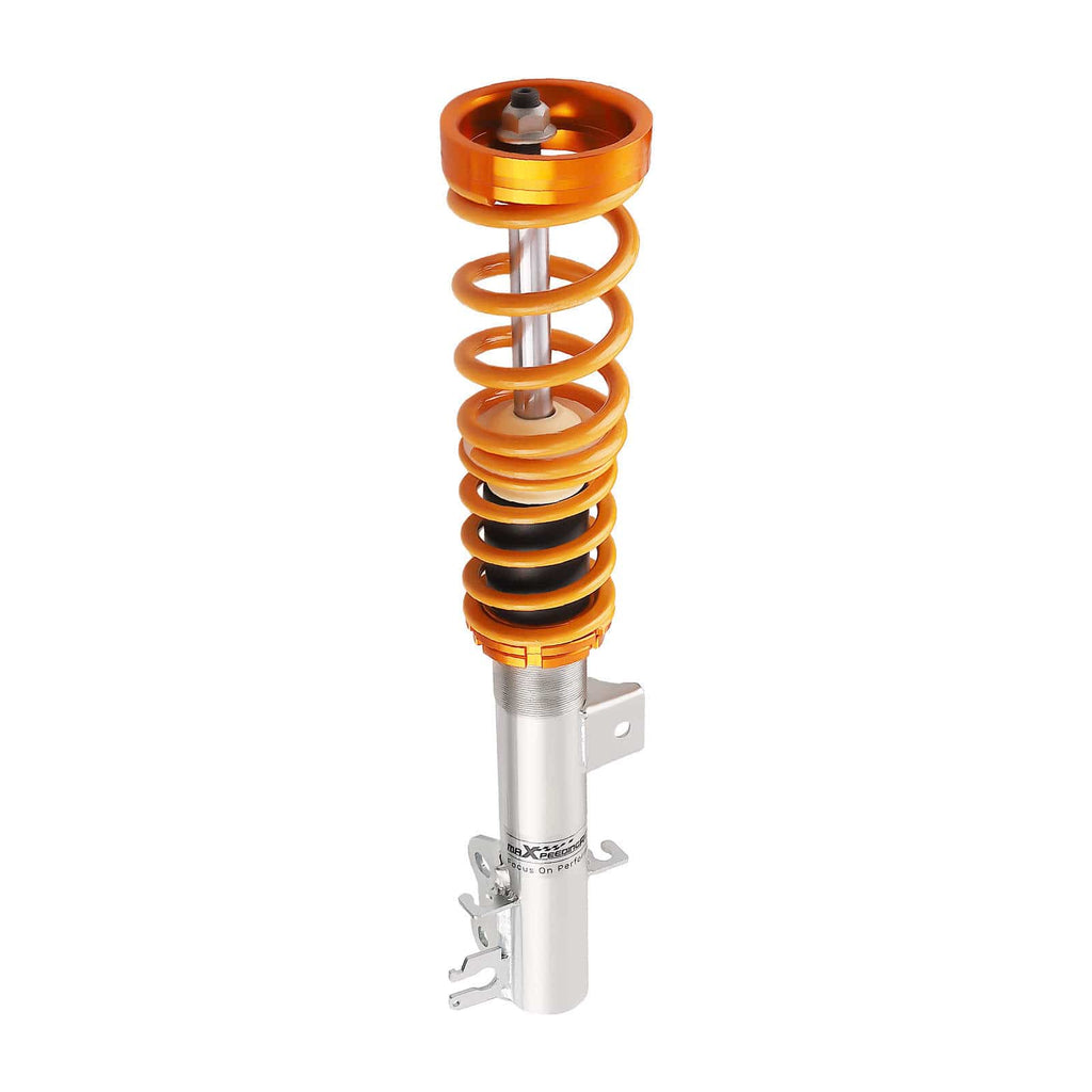 Neu 4x Gewindefahrwerk+2xDomlager vorne kompatibel für Fiat Grande Punto 199 2005-2012