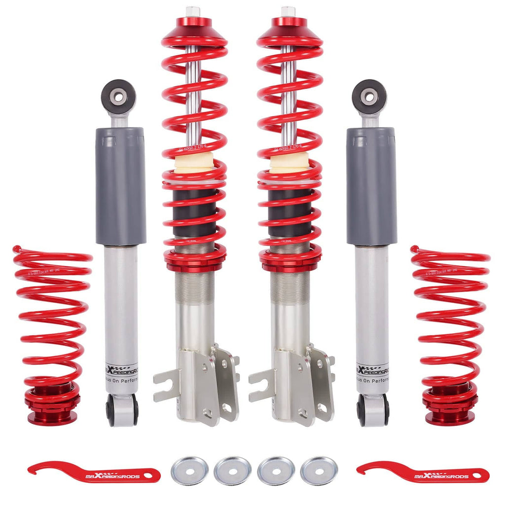 Neu Gewindefahrwerk kompatibel für Fiat Punto MK2 188 kompatibel für FWD 1999-2012 Fahrwerk Höhenverstellbar