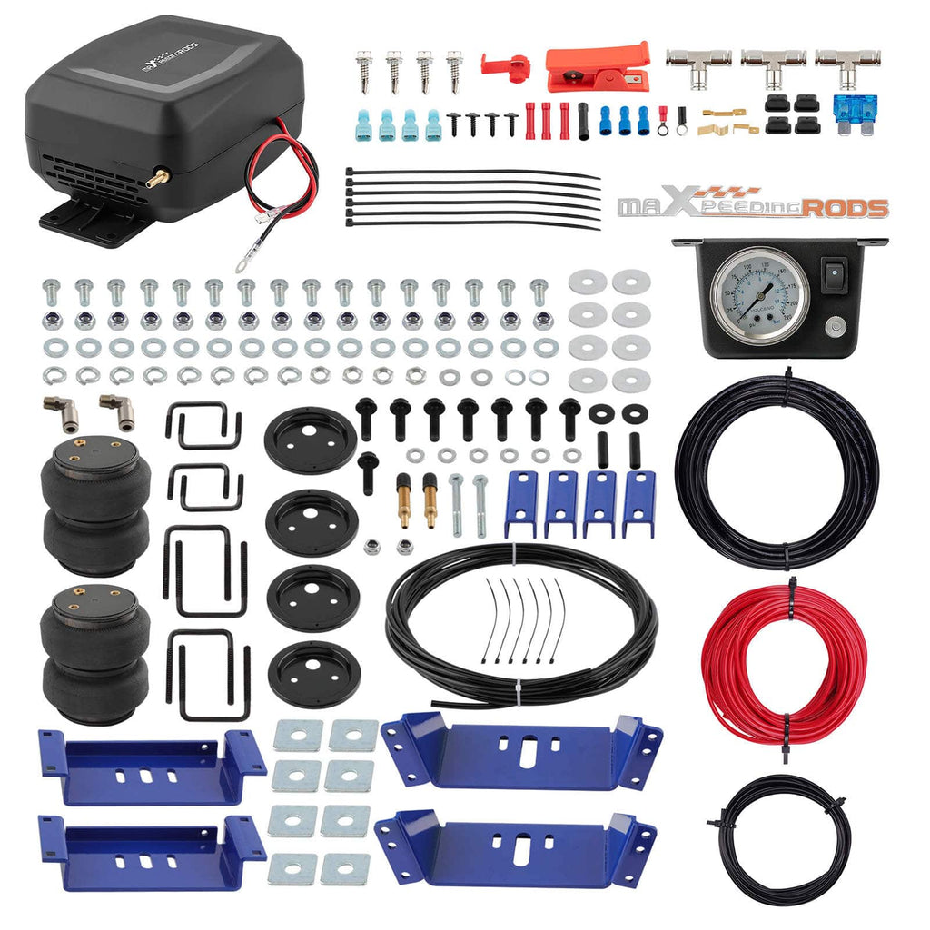Neu Hinten Luftfederung + Kompressor Kontroller Kit kompatibel für CHEVROLET C10 PICKUP