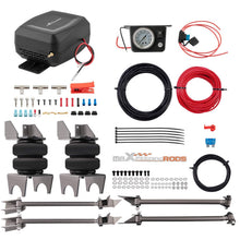 Laden Sie das Bild in den Galerie-Viewer, Neu 4 Link Suspension Universal Luftfederung + 12V Kompressor Controller Kit For LKW