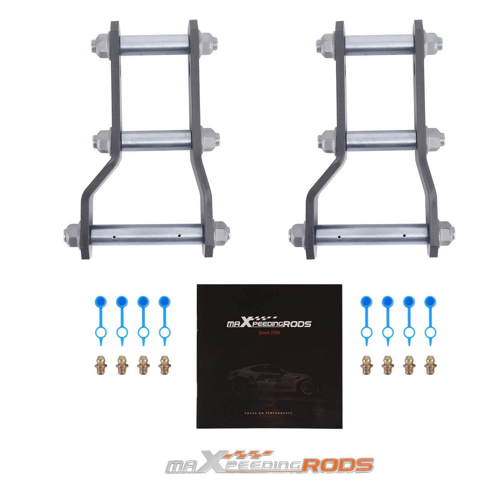 Neu 2x Hinten Schäkel Suspension Lift Kit 2 Zoll kompatibel für Ford Ranger Mazda BT50 Bj. 2011