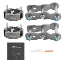 Neu Lift Kit kompatibel für Toyota Hilux 4WD 2005-2014 / 3 Front Spacer + 2 Rear Shackles