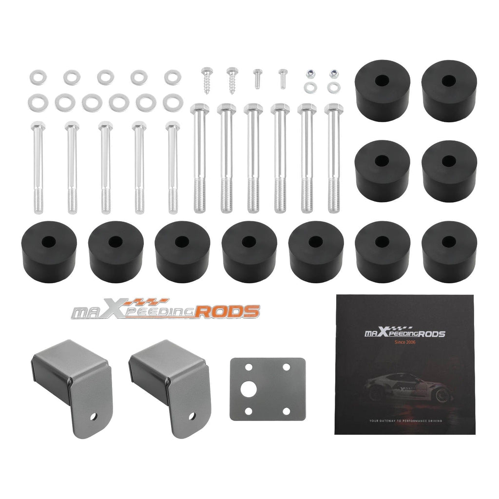 Neu 1.25in Lift Kit Body PucksBrackets kompatibel für Jeep Wrangler TJ 97-2006