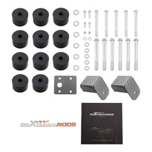 Laden Sie das Bild in den Galerie-Viewer, Neu 1.25in Lift Kit Body PucksBrackets kompatibel für Jeep Wrangler TJ 97-2006