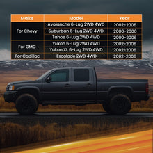 Laden Sie das Bild in den Galerie-Viewer, Neu Full Lift Kit1- 3 Front 2 Rear kompatibel für GMC Yukon Chevy Suburban Tahoe 2002-2006