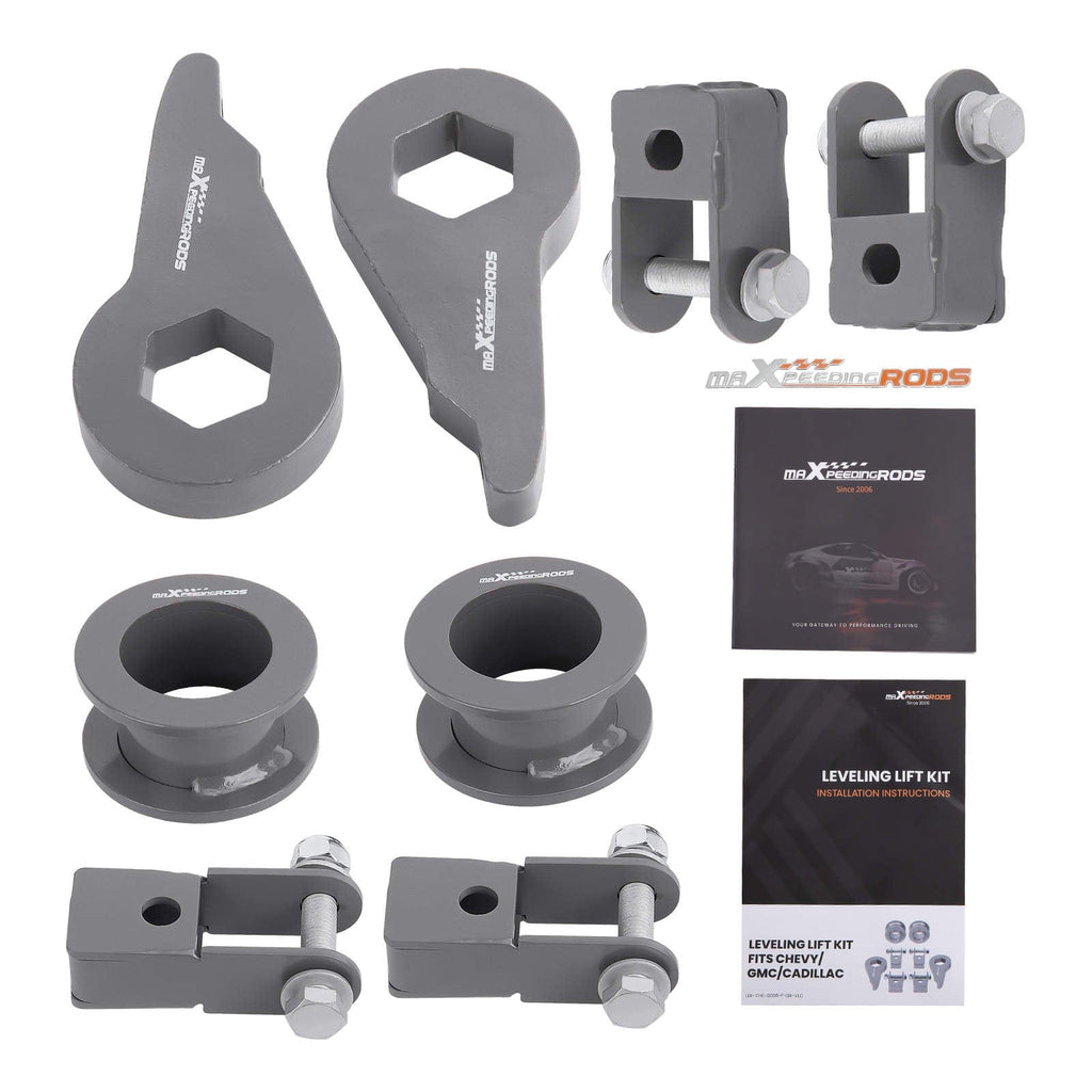Neu Full Lift Kit1- 3 Front 2 Rear kompatibel für GMC Yukon Chevy Suburban Tahoe 2002-2006