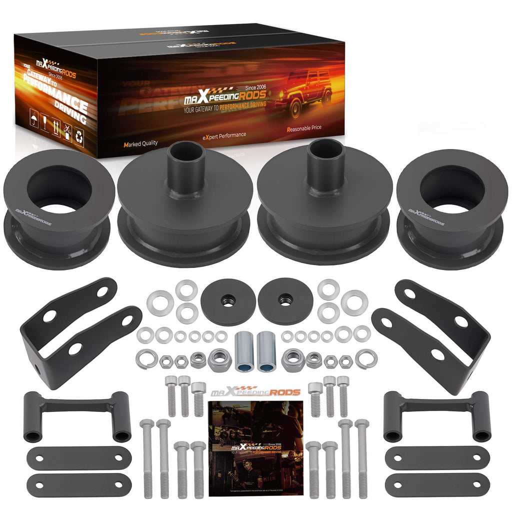Neu 2 Vorne + 1,5 Hinten Höherlegungssatz Level Lift Kit kompatibel für Jeep Wrangler JK