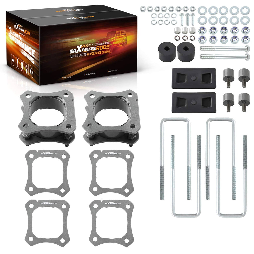 Neu Distanzblöcke Höherlegung kompatibel für Toyota Tundra 2007-2021 Vorne Hinten Stahl