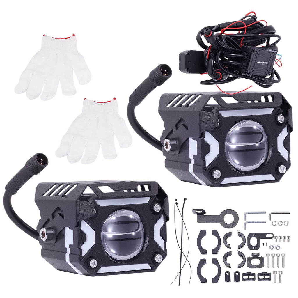 Neu 80W LED Arbeitslicht for Motorrad ATV UTV Pickup SUV LKW 12V IP67