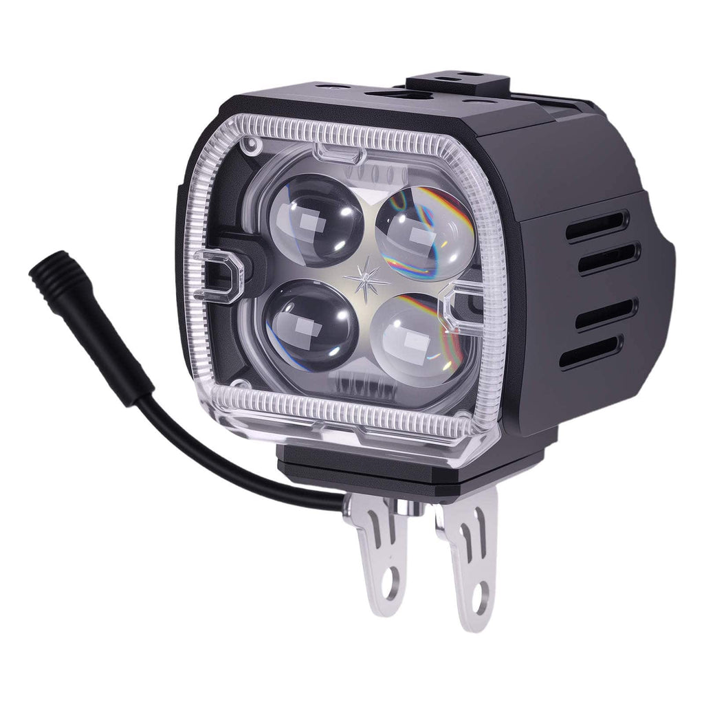 Neu 120W LED Hilfsscheinwerfer for Motorrad ATV UTV Pickup Offroad IP67 12V DC