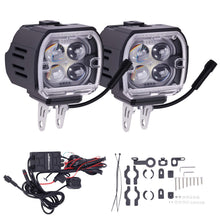 Laden Sie das Bild in den Galerie-Viewer, Neu 120W LED Hilfsscheinwerfer for Motorrad ATV UTV Pickup Offroad IP67 12V DC