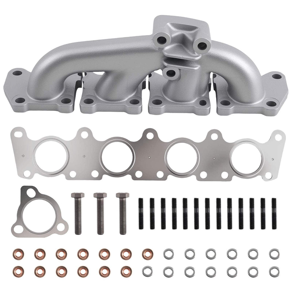 Neu Abgaskrümmer Anlage kompatibel für Audi TT kompatibel für VW Jetta 1.8L 1999-2005 06A253033AL mit Dichtung