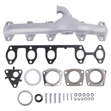 Laden Sie das Bild in den Galerie-Viewer, Neu Abgaskrümmer Auspuff kompatibel für VW T5 Toureg 2.5 TDI 070253017A 2003-2010 Silber