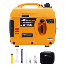 Laden Sie das Bild in den Galerie-Viewer, Neu 2x Inverter Stromerzeuger 1200W Generator for RV Handy mit Parallelschaltbox
