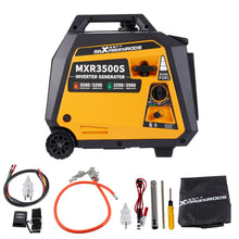 Laden Sie das Bild in den Galerie-Viewer, Neu 2x BenzinLPG Dual Fuel 3,5kw Inverter Stromaggregat mit Parallelschaltbox