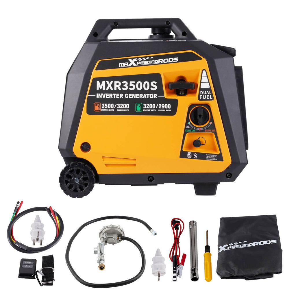Neu 2x Inverter Stromerzeuger Notstromaggregat Benzin / LPG 3,5KW Parallelschaltbox