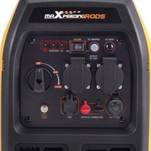 Laden Sie das Bild in den Galerie-Viewer, Neu 3200W 3500W Inverter Stromerzeuger 21KG tragbar Notstromaggregat Generator 4Takt