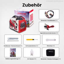 Laden Sie das Bild in den Galerie-Viewer, Neu 3200W 3500W Inverter Stromerzeuger Benzin App-Überwachung/ Dual Fuel For Outdoor