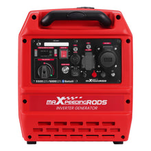 Laden Sie das Bild in den Galerie-Viewer, Neu 5500W Benzin generator Inverter Stromaggregat E-Start+Bluetooth Start+ ECO-Modus