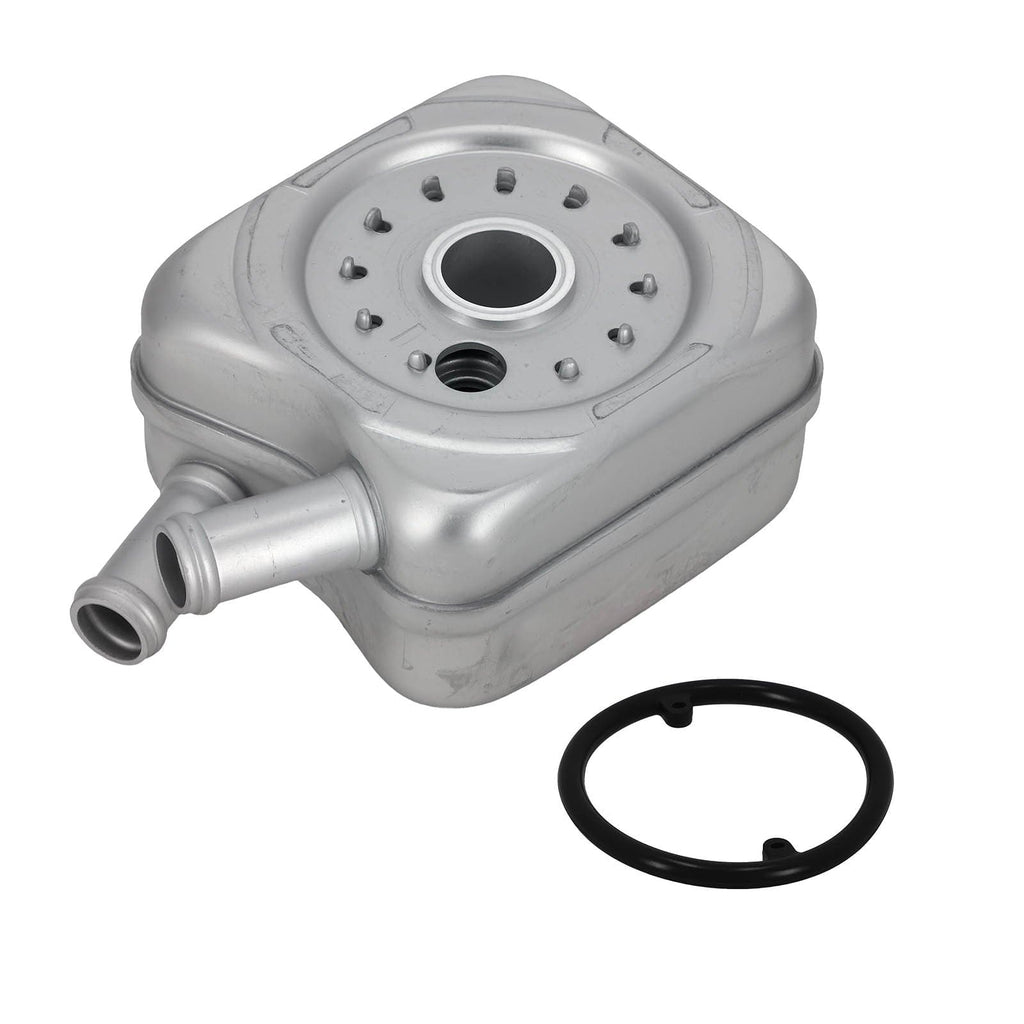 Neu Ölkühler Motoröl kompatibel für Audi 80 A3 A4 8D B5 A6 4A C4 4B C5 A8 4D TT kompatibel für VW Bora kompatibel für Golf IV