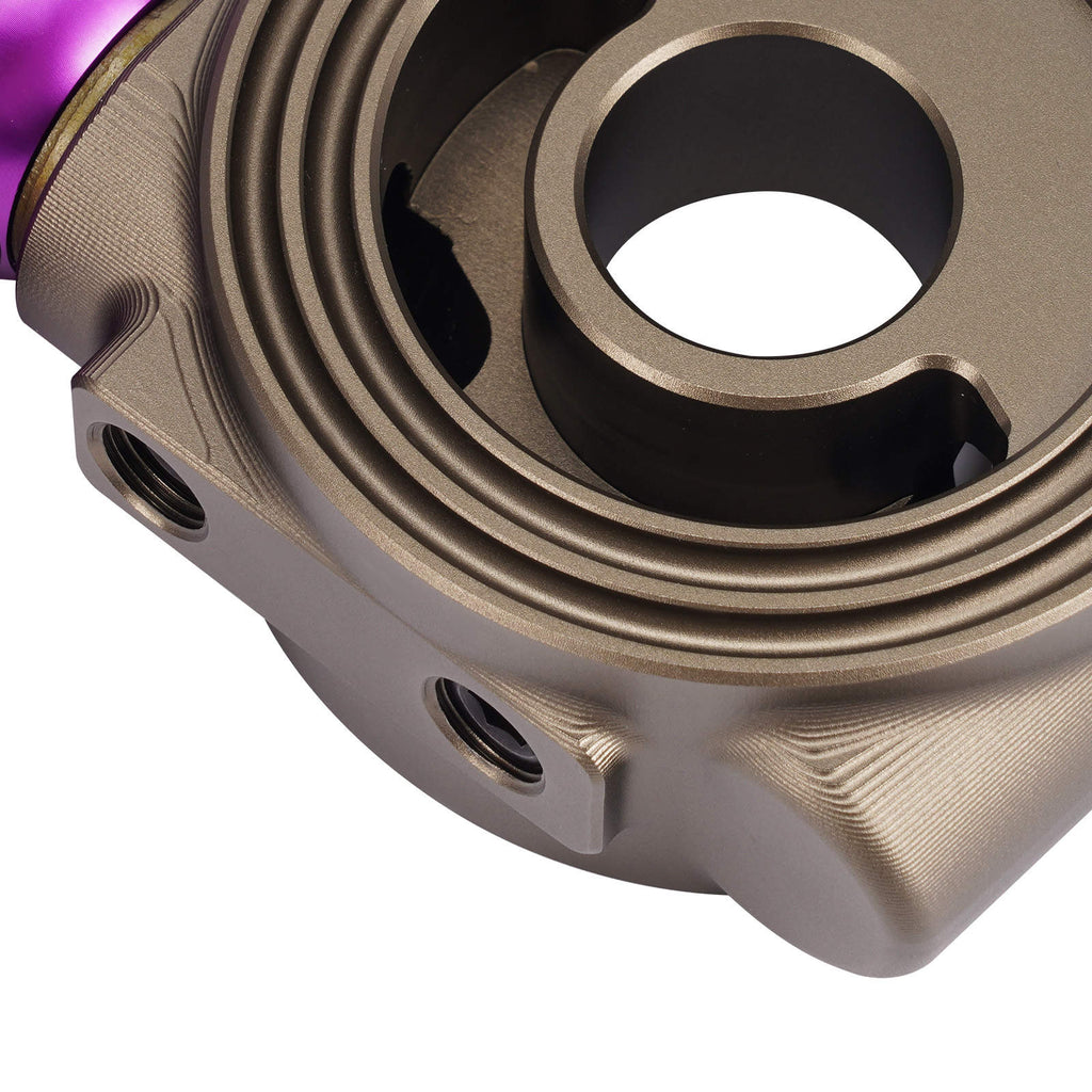Neu AN10 Universal Ölkühlerfilter Sandwichadapter 360° drehbarer Thermostatadapter