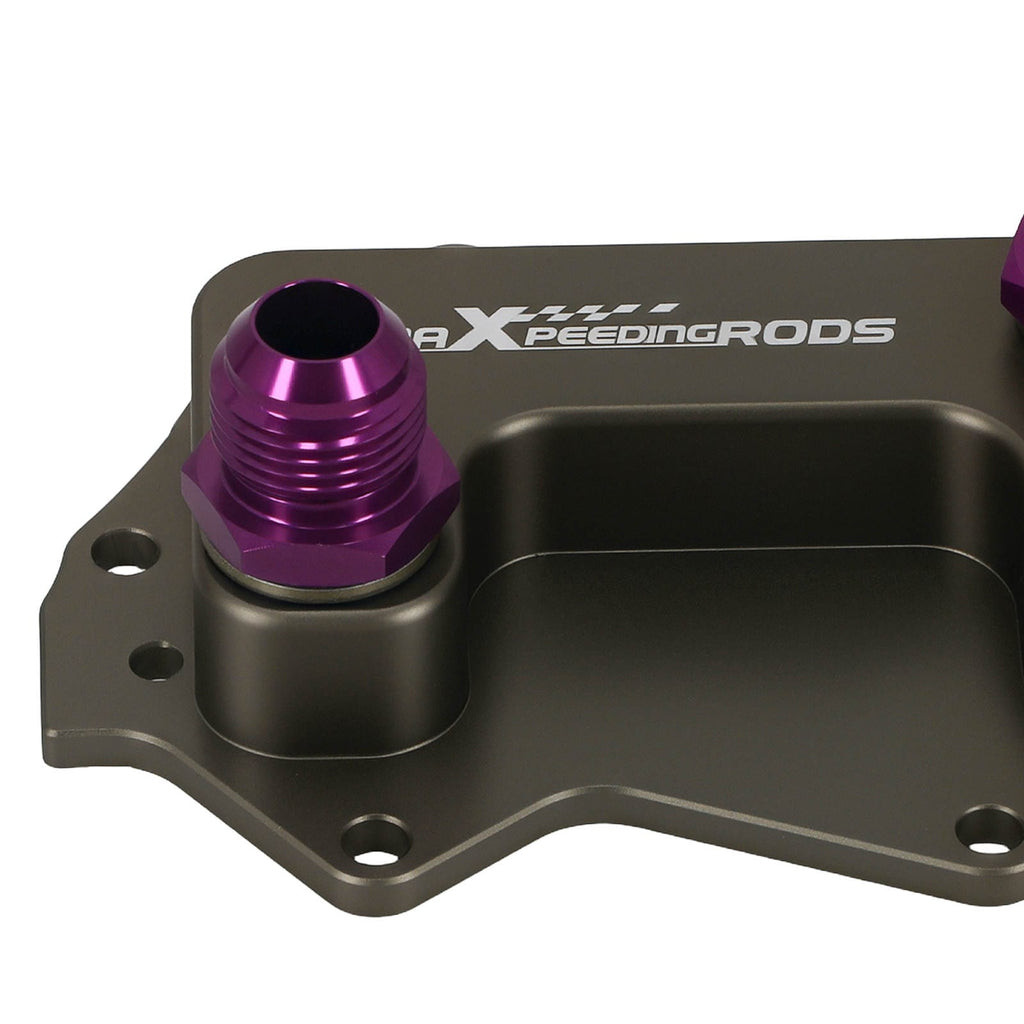 Neu AN10 Oil Cooler Adapter kompatibel für Mini 1.5T 2.0T B38/B48 F54 F55 F60 Lila Kit