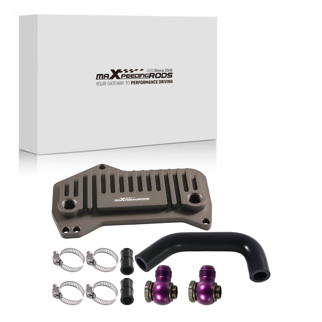 Neu 1x Adapter Kit Ölkühler Sandwich AN10 kompatibel für VW Audi Golf DQ500 DQ381