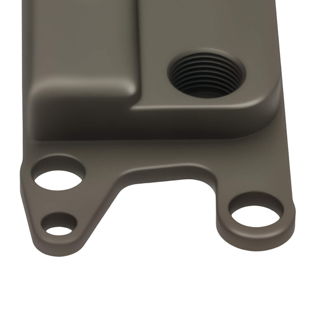 Neu Aluminium Ölkühler Adapter AN10 kompatibel für Jeep Wrangler/Grand Cherokee 3.6L