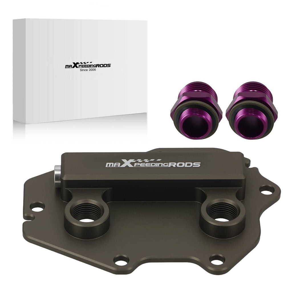 Neu Adapter Ölkühler Thermostat AN10 Sandwich kompatibel für BMW G20 325 330 B48TU 2019+