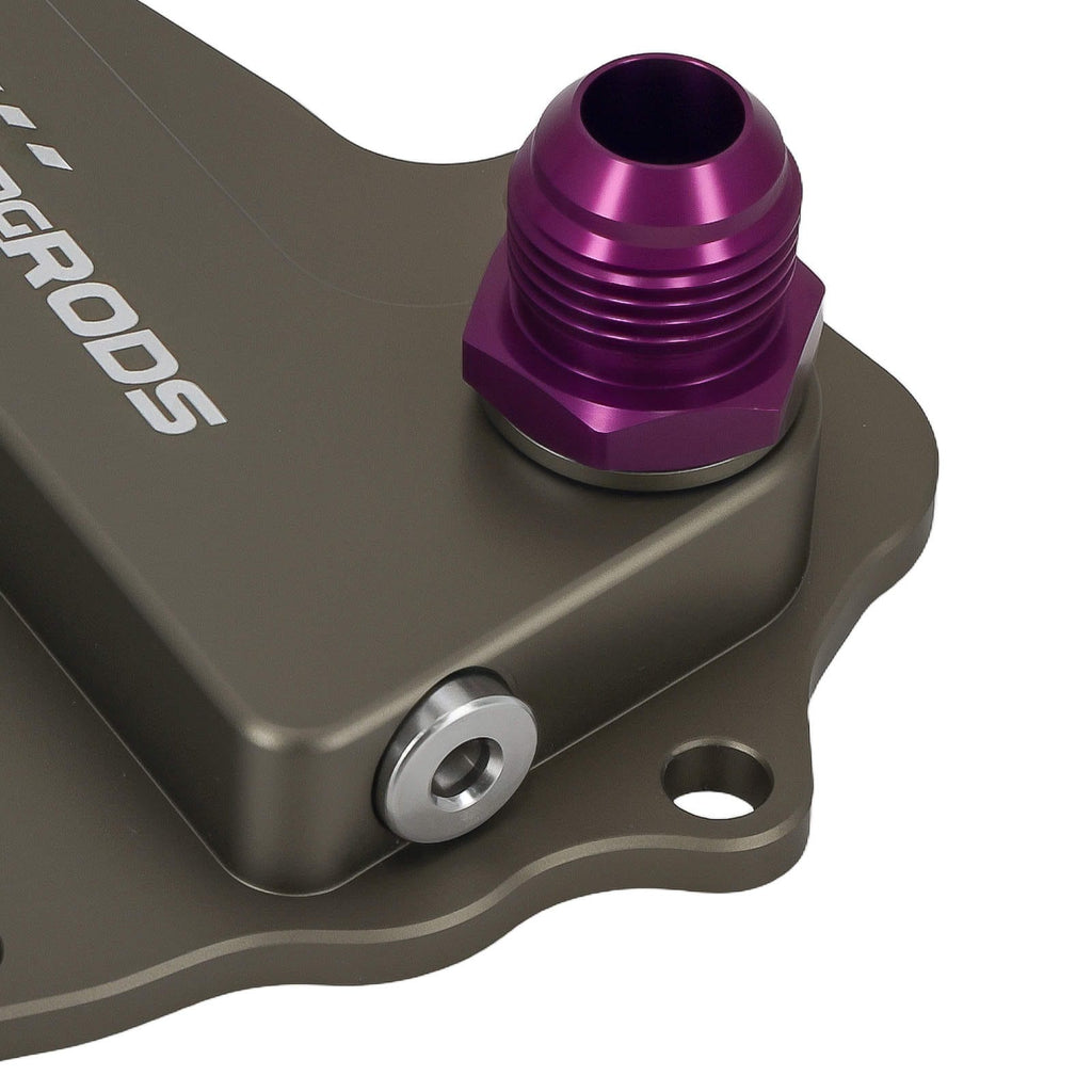 Neu 10AN Adapter Kit Ölfilter Sandwich kompatibel für BMW B58 Ölkühler Aluminium Lila